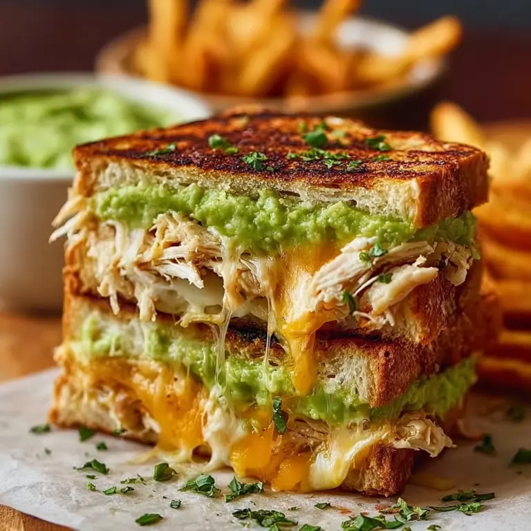 "Chicken Avocado Melt Sandwich Recipe