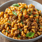 High-Protein Creamy Beef Pasta Recipe