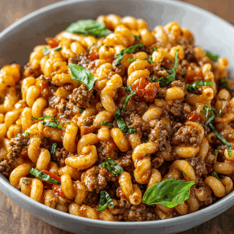 High-Protein Creamy Beef Pasta Recipe