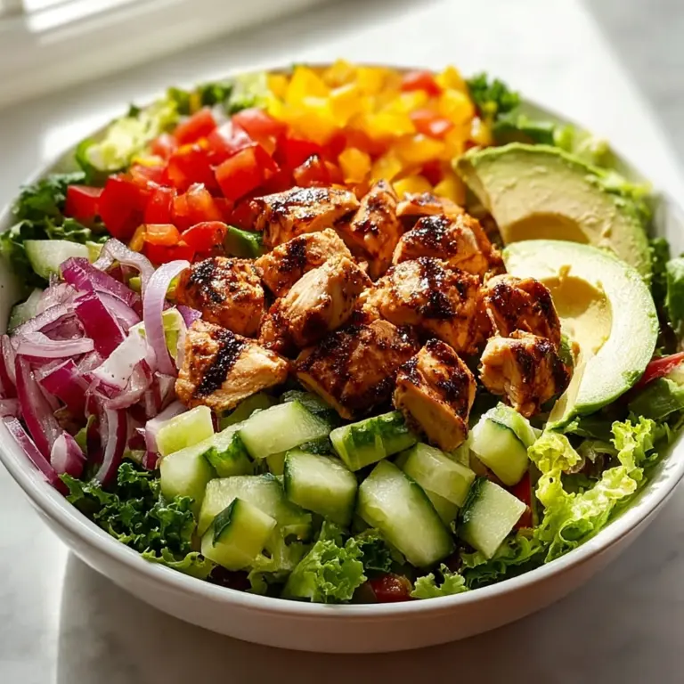 BBQ Chicken Chopped Salad Recipe