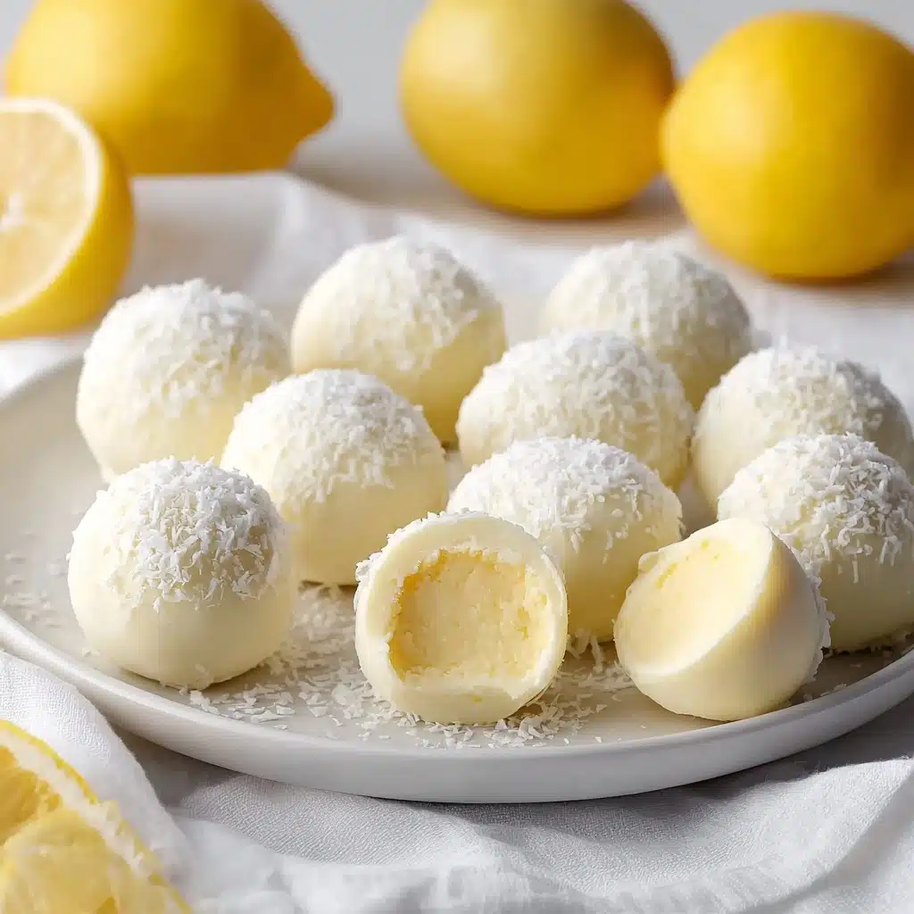 Creamy Lemon Truffles Recipe - Recipe Image