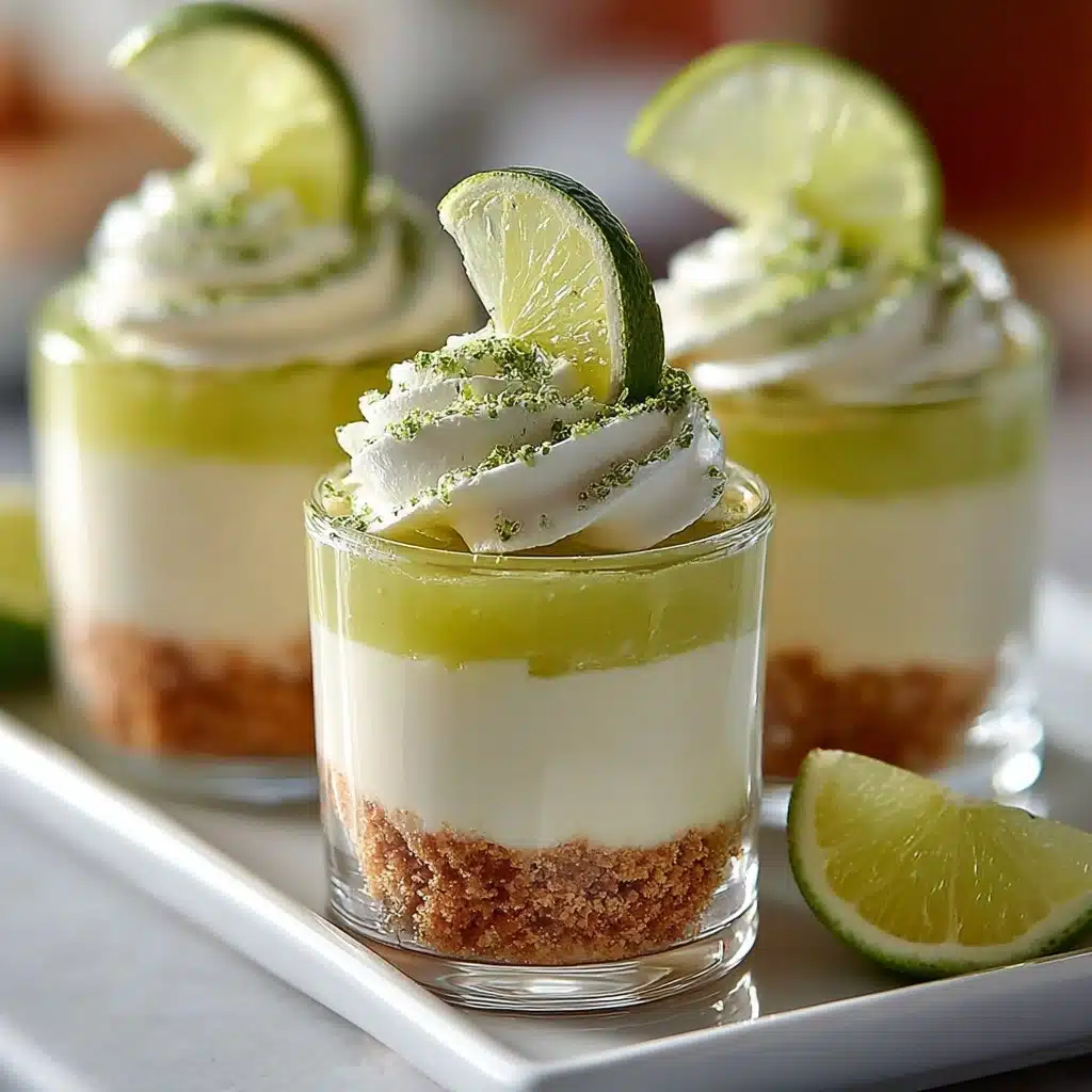 Key Lime Pie mini desserts Recipe - Recipe Image