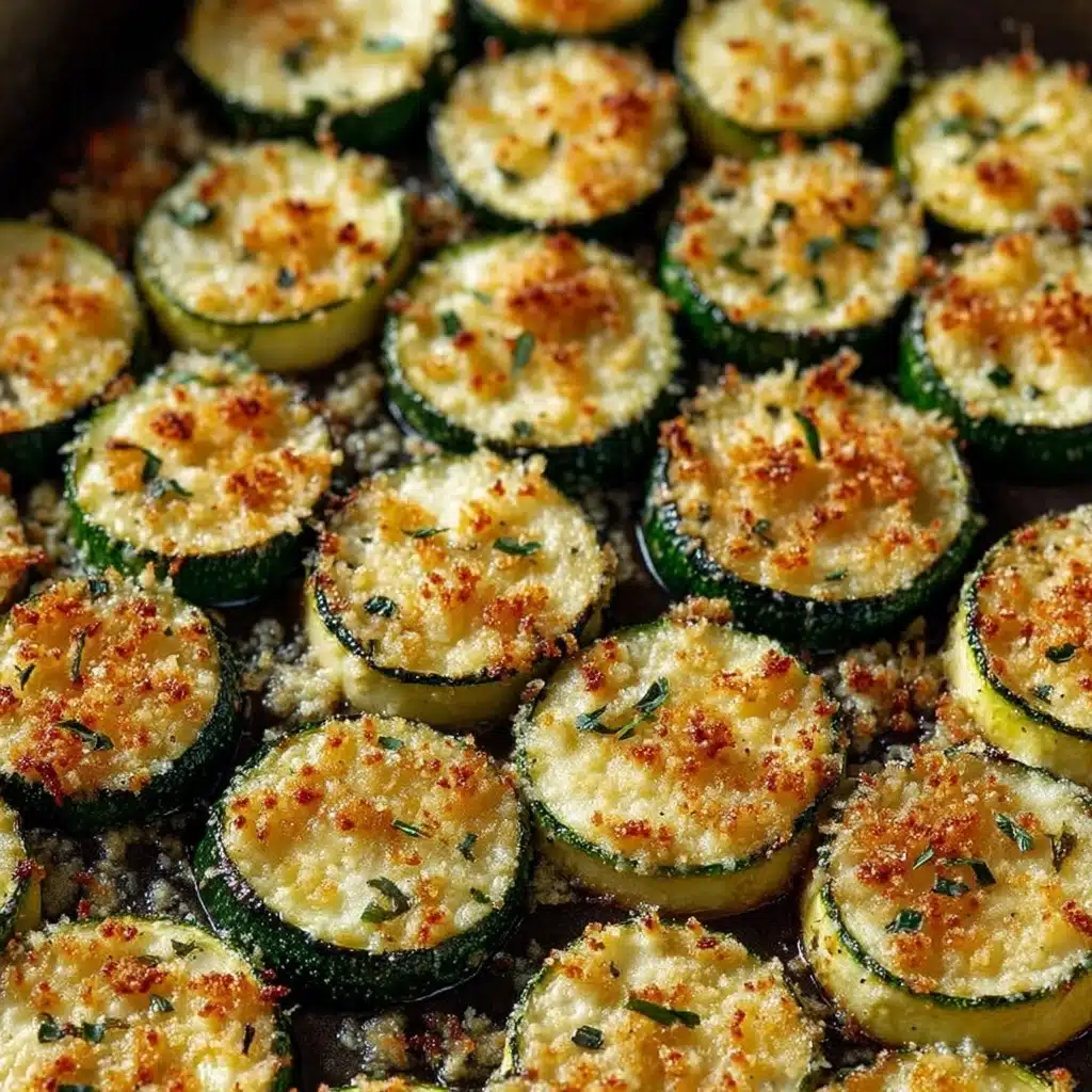 Crispy Baked Parmesan Zucchini Recipe - Recipe Image