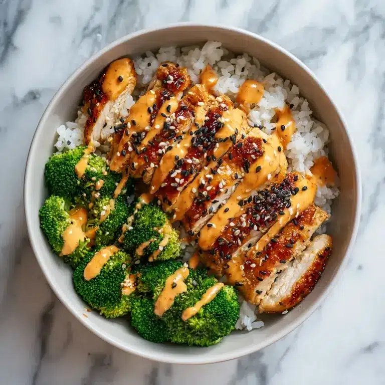 Sticky Chicken Bowls Recipe