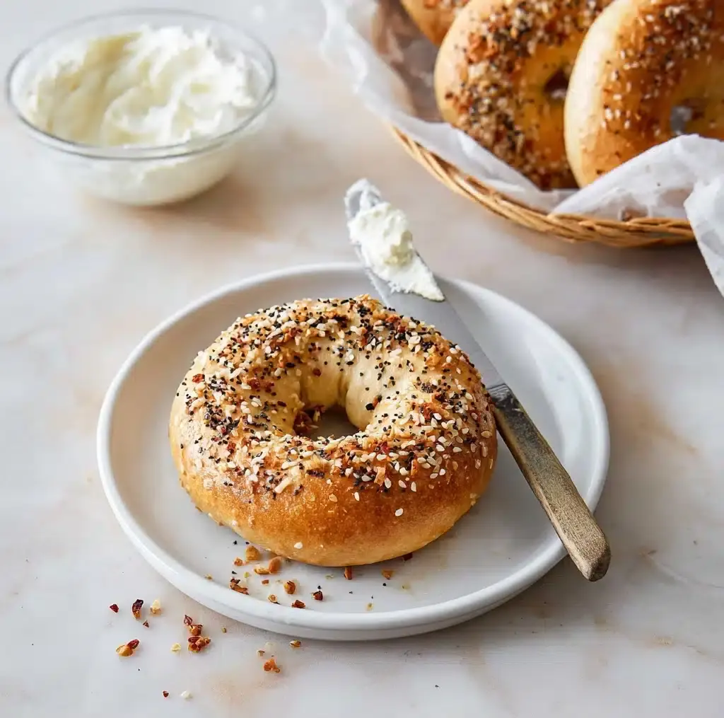 Air Fryer Bagels Recipe