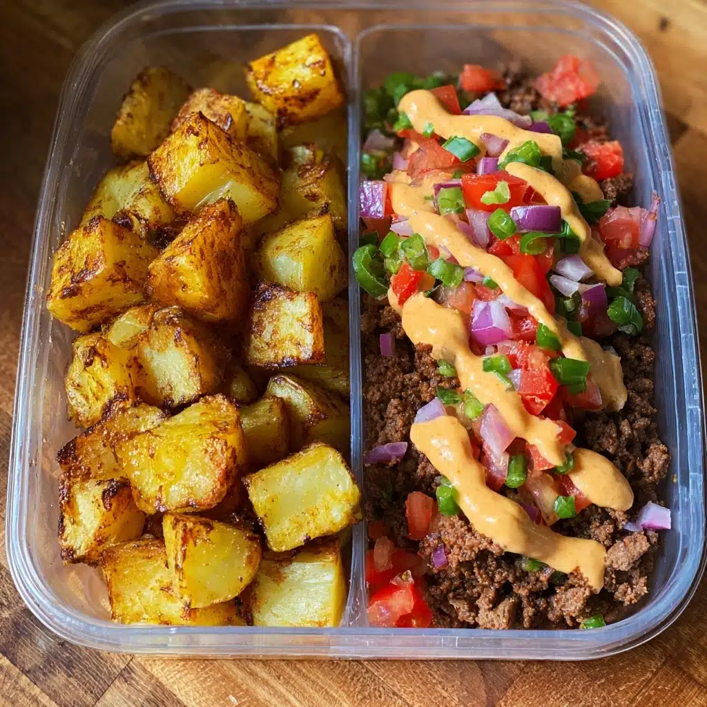 Loaded Potato Taco Bowls: The Ultimate Meal Prep Recipe - Recipe Image