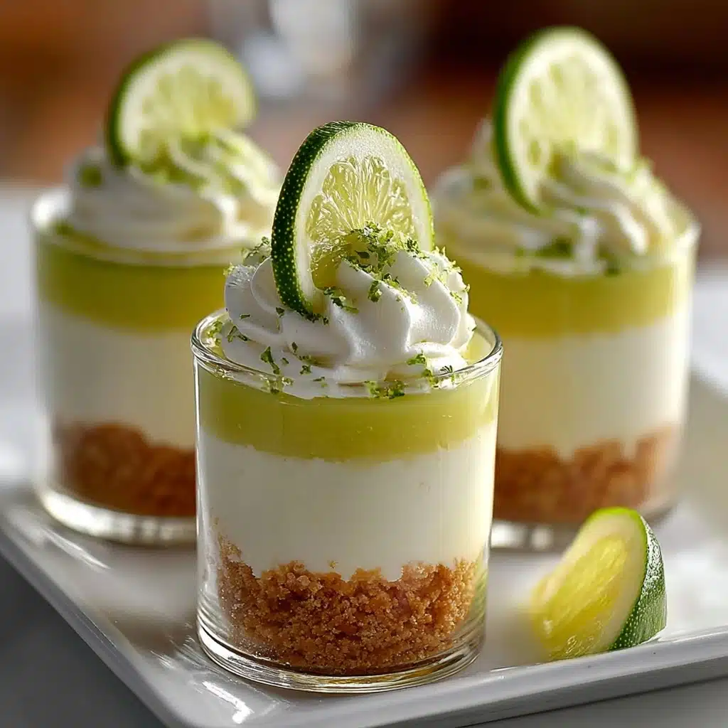 Key Lime Pie mini desserts Recipe - Recipe Image