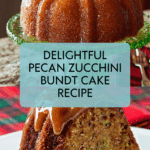 Pecan Zucchini Bundt Cake Recipe