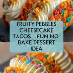 Fruity Pebbles Cheesecake Tacos Recipe