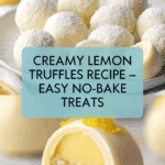 Creamy Lemon Truffles Recipe