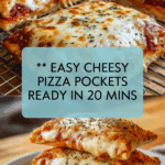 "Cheesy Pizza Pockets You’ll Crave Every Night Recipe