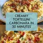 30-Minute Creamy Tortellini Carbonara Recipe