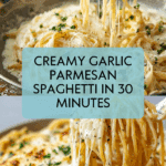 Cheesy Garlic Parmesan Spaghetti Recipe