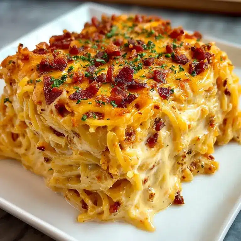 Spicy Southern Cheesy Chicken Spaghetti Casserole Recipe