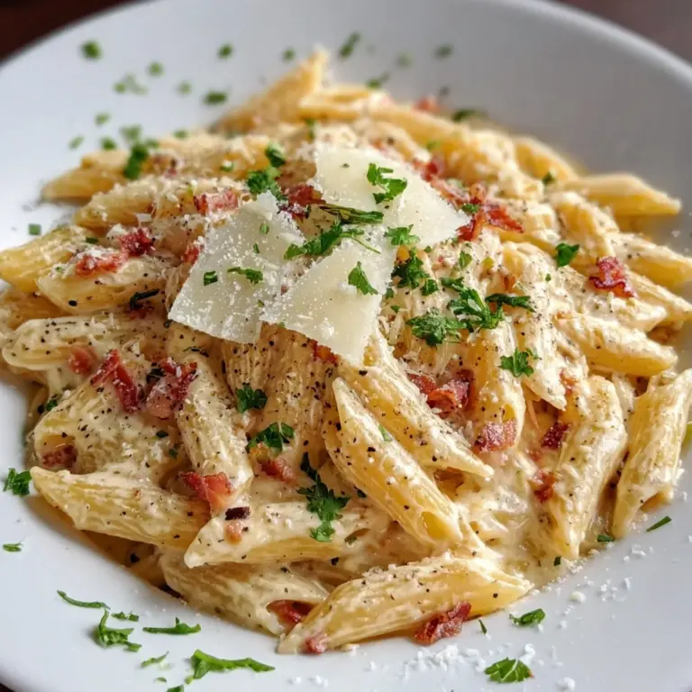 One Pot Creamy Garlic Pasta Recipe