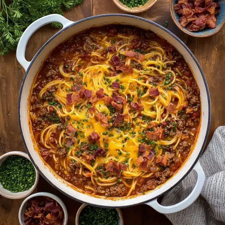 One Pot Cowboy Spaghetti Recipe