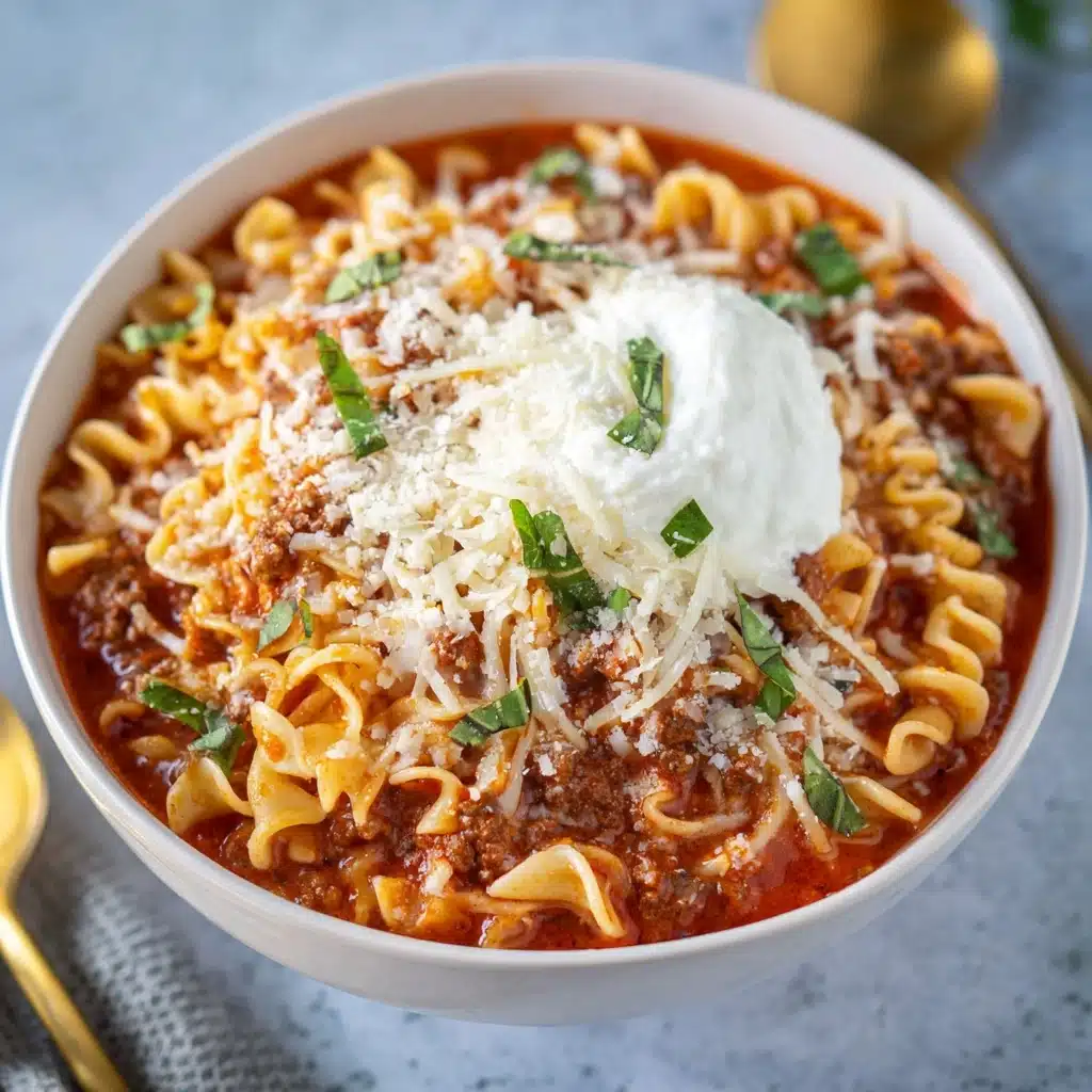 Easy Lasagna Soup Recipe - Recipe Image