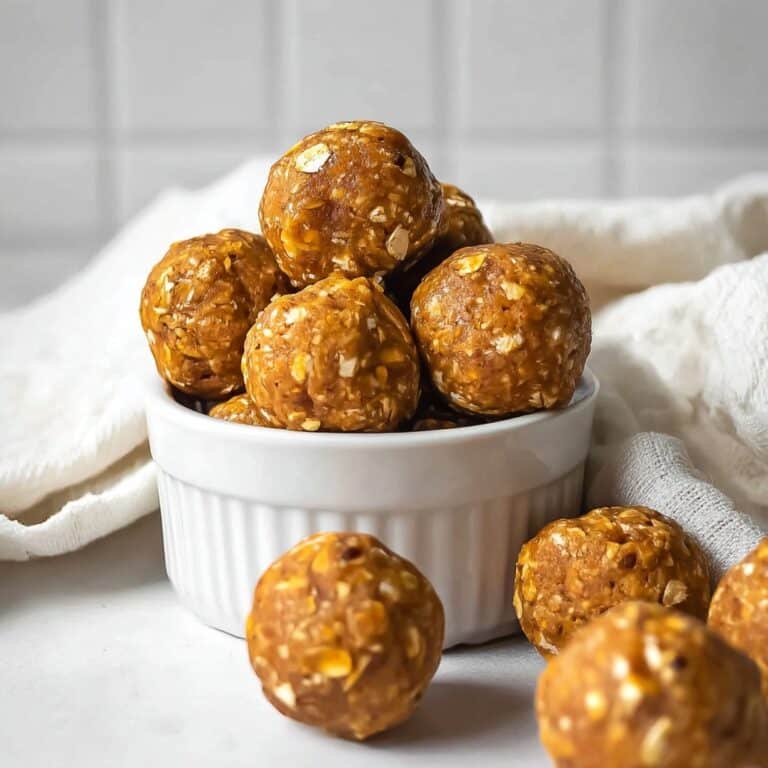 Pumpkin Protein Balls Recipe
