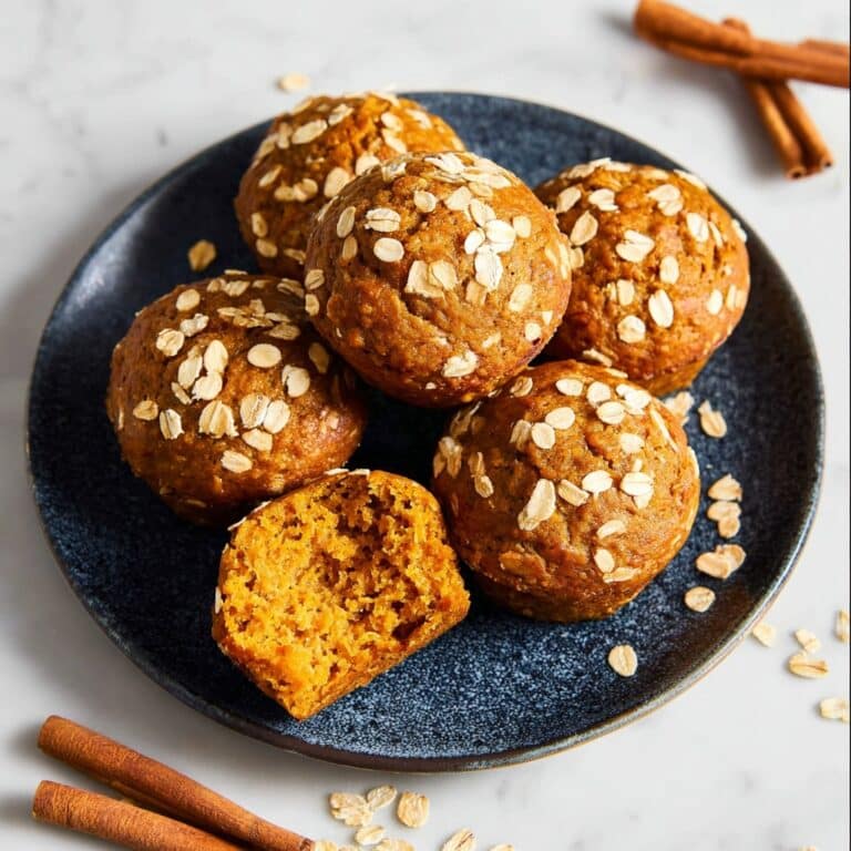 Healthy Greek Yogurt Pumpkin Muffins Recipe