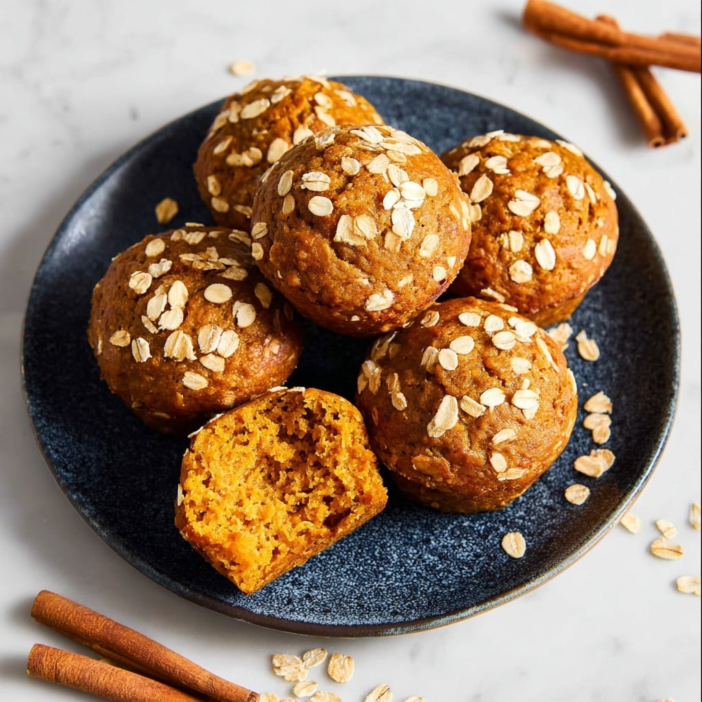 Healthy Greek Yogurt Pumpkin Muffins Recipe - Recipe Image
