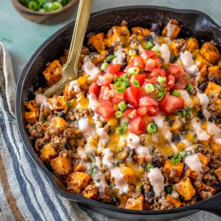 Ground Turkey and Sweet Potato Skillet Recipe