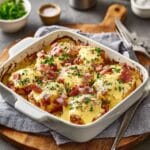 The ideal size for this casserole, providing ample space for all the layers Recipe