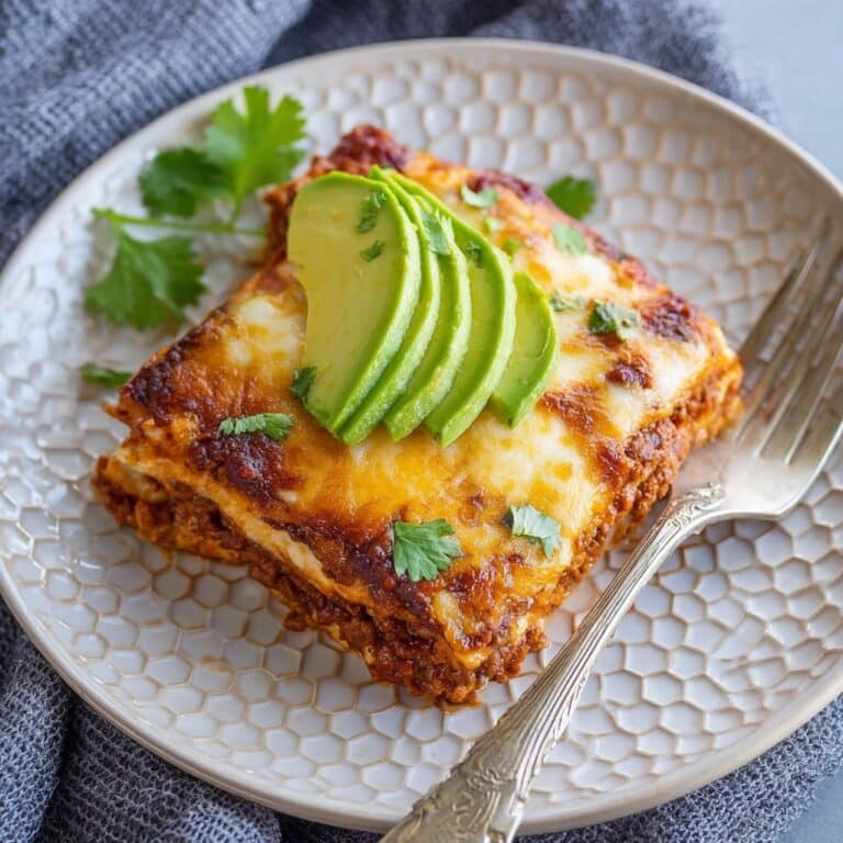 Bean and Cheese Enchilada Casserole Recipe