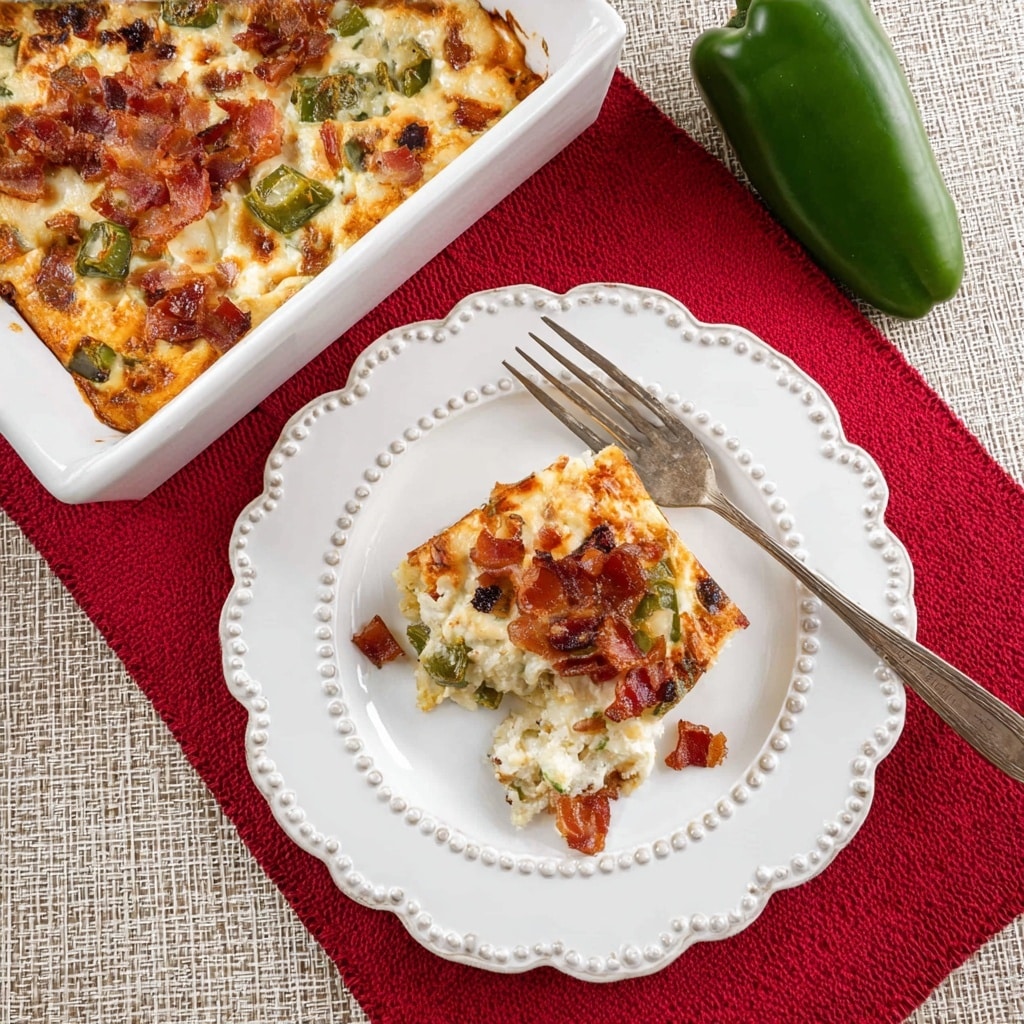 Keto Jalapeno Popper Casserole Recipe - Recipe Image
