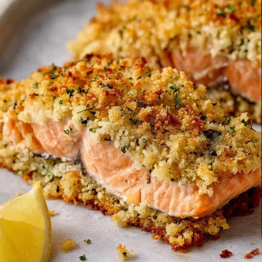 Baked Parmesan Crusted Salmon with Mayo Recipe - Recipe Image