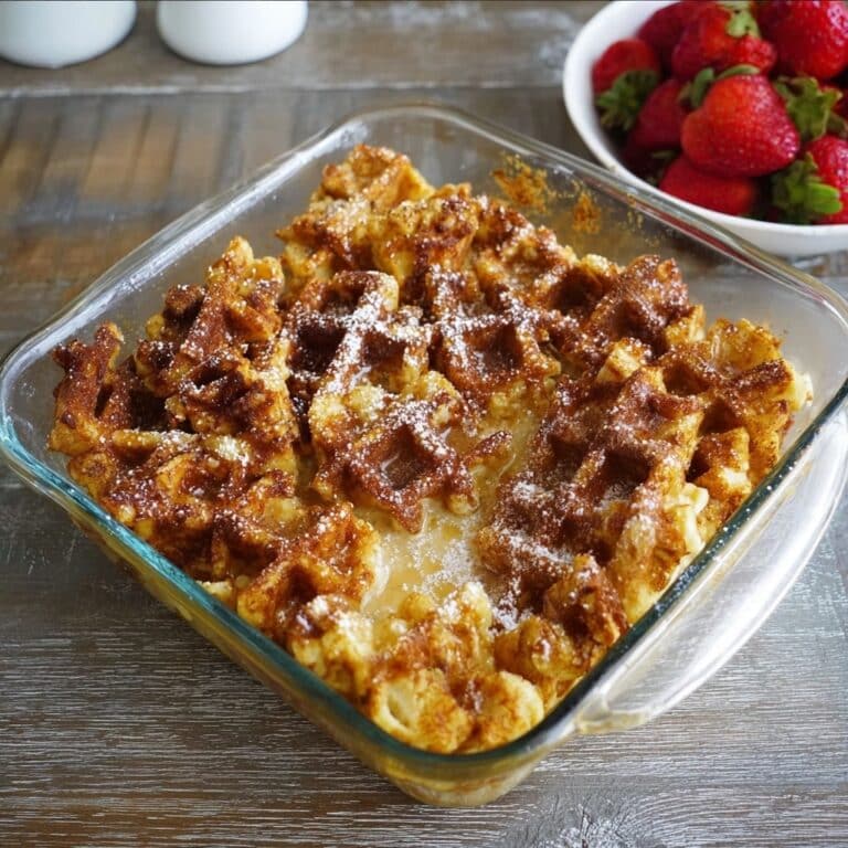 Chicken and Waffle Casserole Recipe