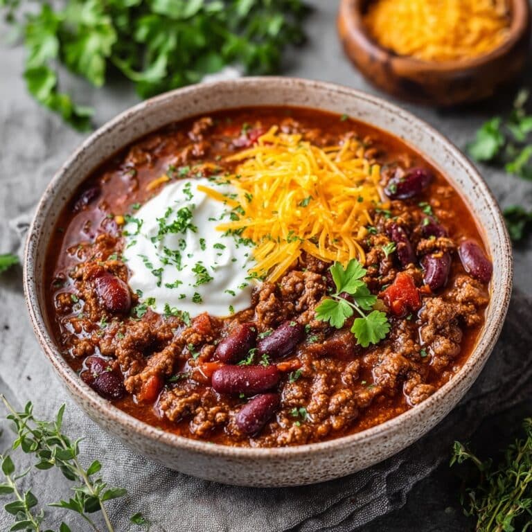 Best Ground Beef Stovetop Chili Recipe