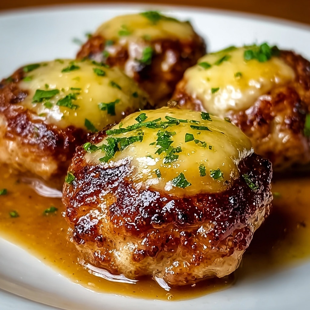 Garlic Parmesan Chicken Meatloaves Recipe - Recipe Image