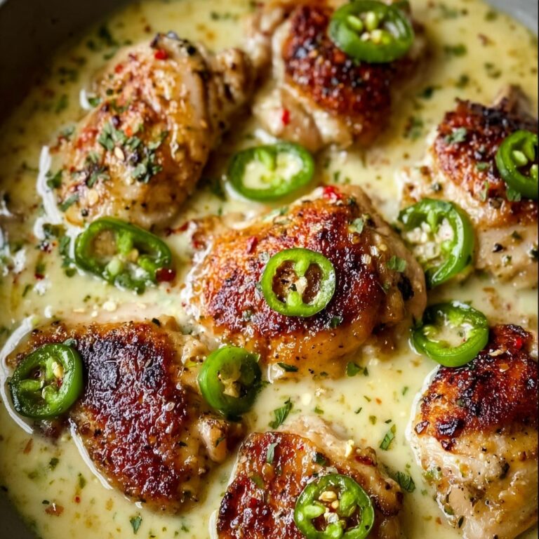 Creamy Pepperoncini Chicken Skillet Recipe
