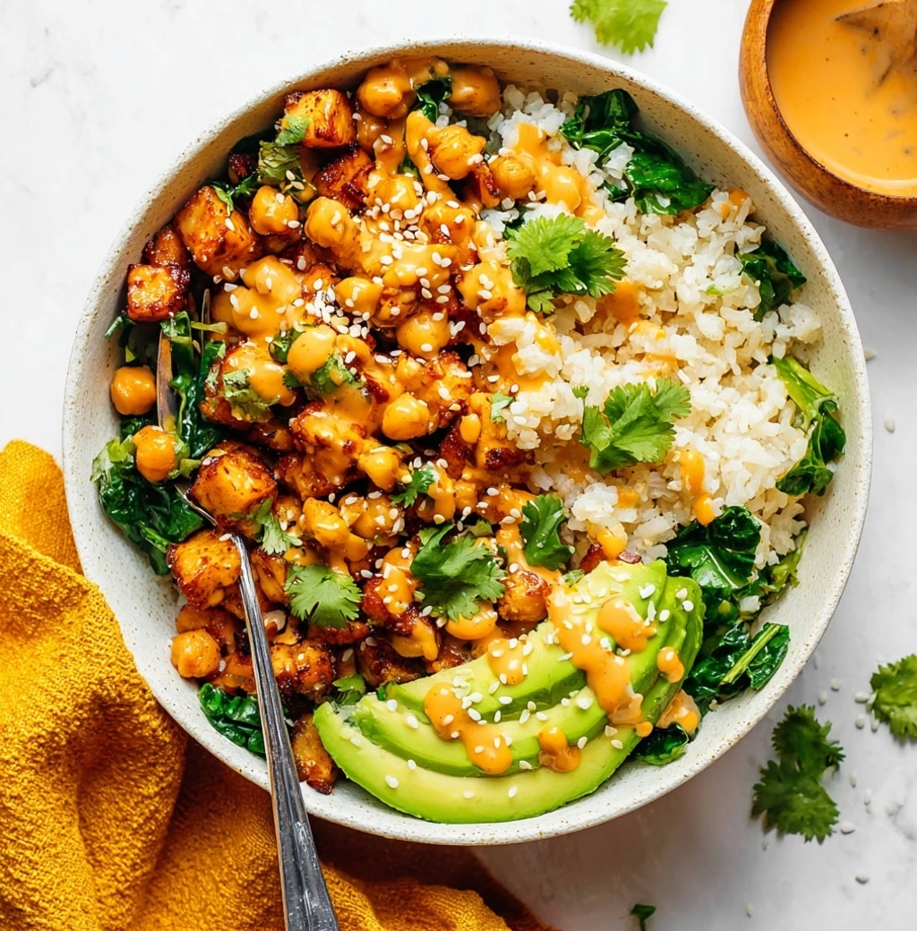 Roasted Sweet Potato and Chickpea Bowls Recipe - Recipe Image