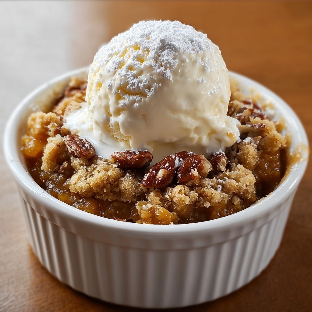 Pumpkin Pecan Cobbler Recipe - Recipe Image