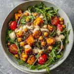 Healthy Roasted Sweet Potato Salad Recipe