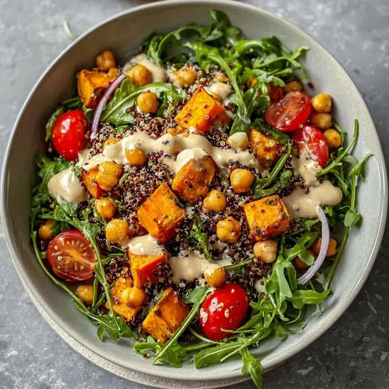 Healthy Roasted Sweet Potato Salad Recipe