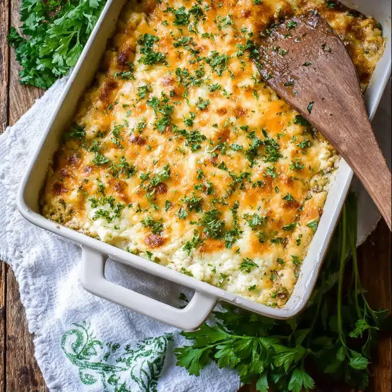 Cheesy Chicken and Rice Casserole Recipe