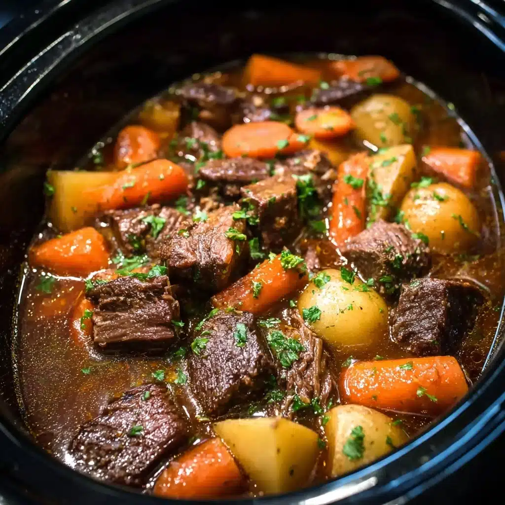 Crock Pot Beef Stew Recipe - Recipe Image