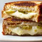 Crispy Dill Pickle Grilled Cheese Sandwich Recipe