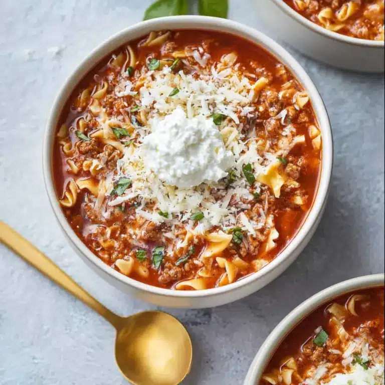 Easy Lasagna Soup Recipe