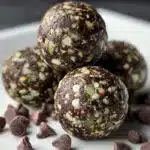Mint Chocolate Chip Protein Balls Recipe
