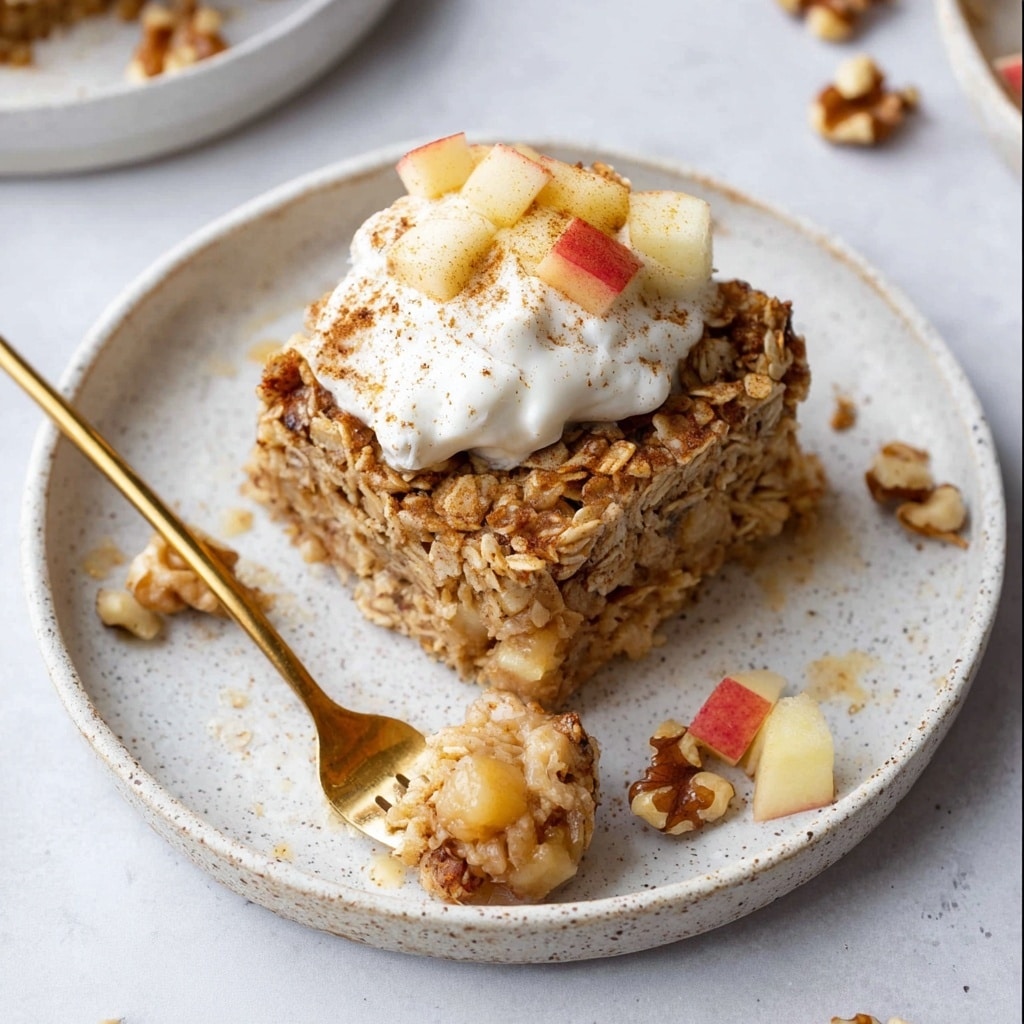 Oatmeal Apple Breakfast Bake Recipe - Recipe Image