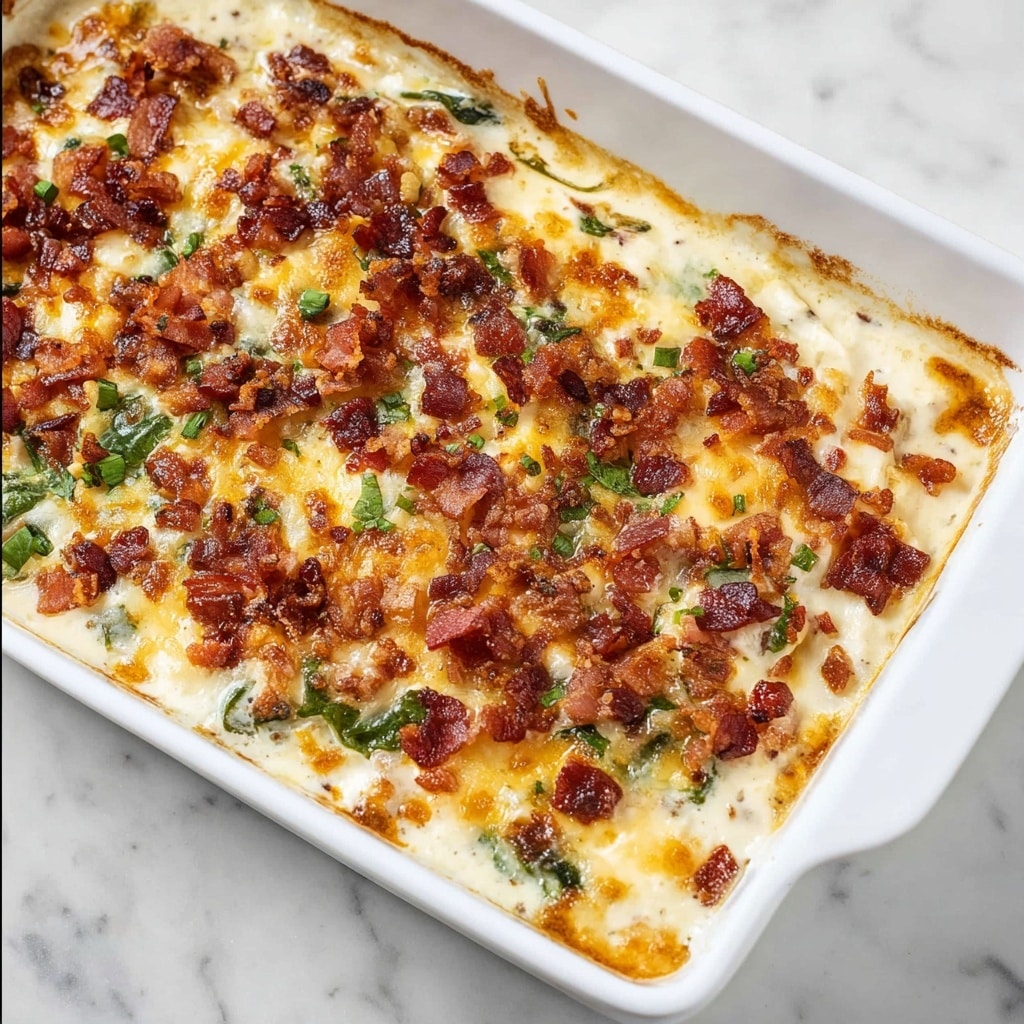 Keto Jalapeno Popper Casserole Recipe - Recipe Image