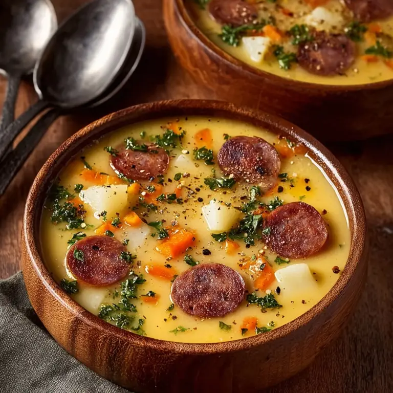 Slow Cooker Cajun Potato Soup Recipe