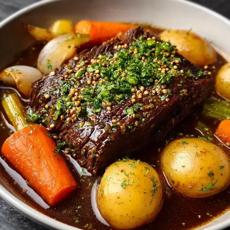 Sauerbraten German Pot Roast Recipe