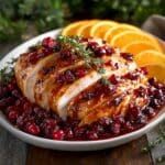 1 (3-4 lb) turkey breast, bone-in and skin-on Recipe