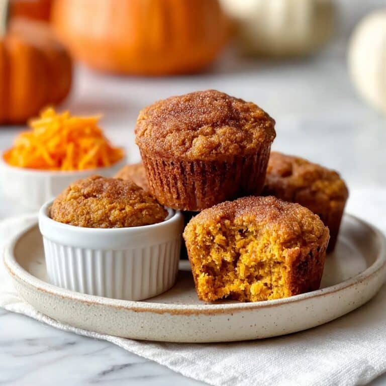 Simple 3 Ingredient Pumpkin Muffins Recipe