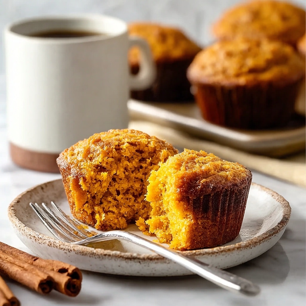 Simple 3 Ingredient Pumpkin Muffins Recipe - Recipe Image