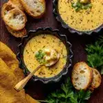 Hearty Cheddar Garlic Herb Potato Soup Recipe